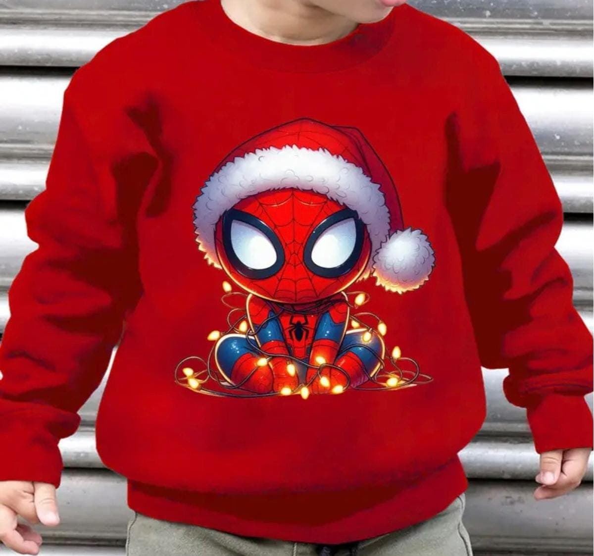Sudadera spider santa claus - Imagen 1
