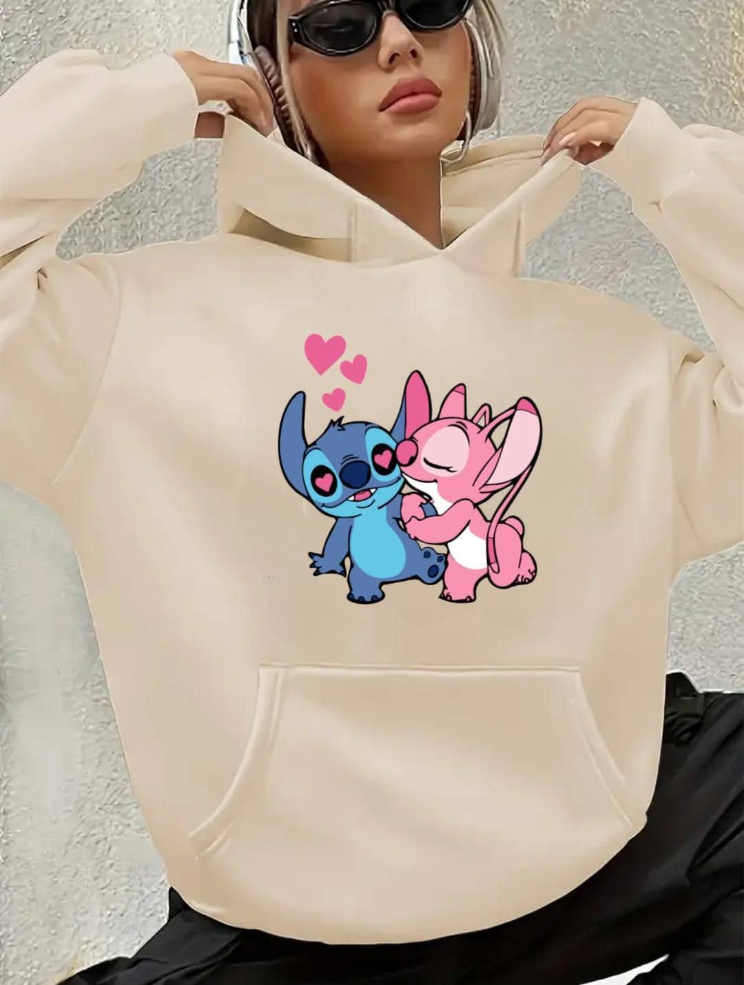 Sudadera Stich para mujer - Imagen 2