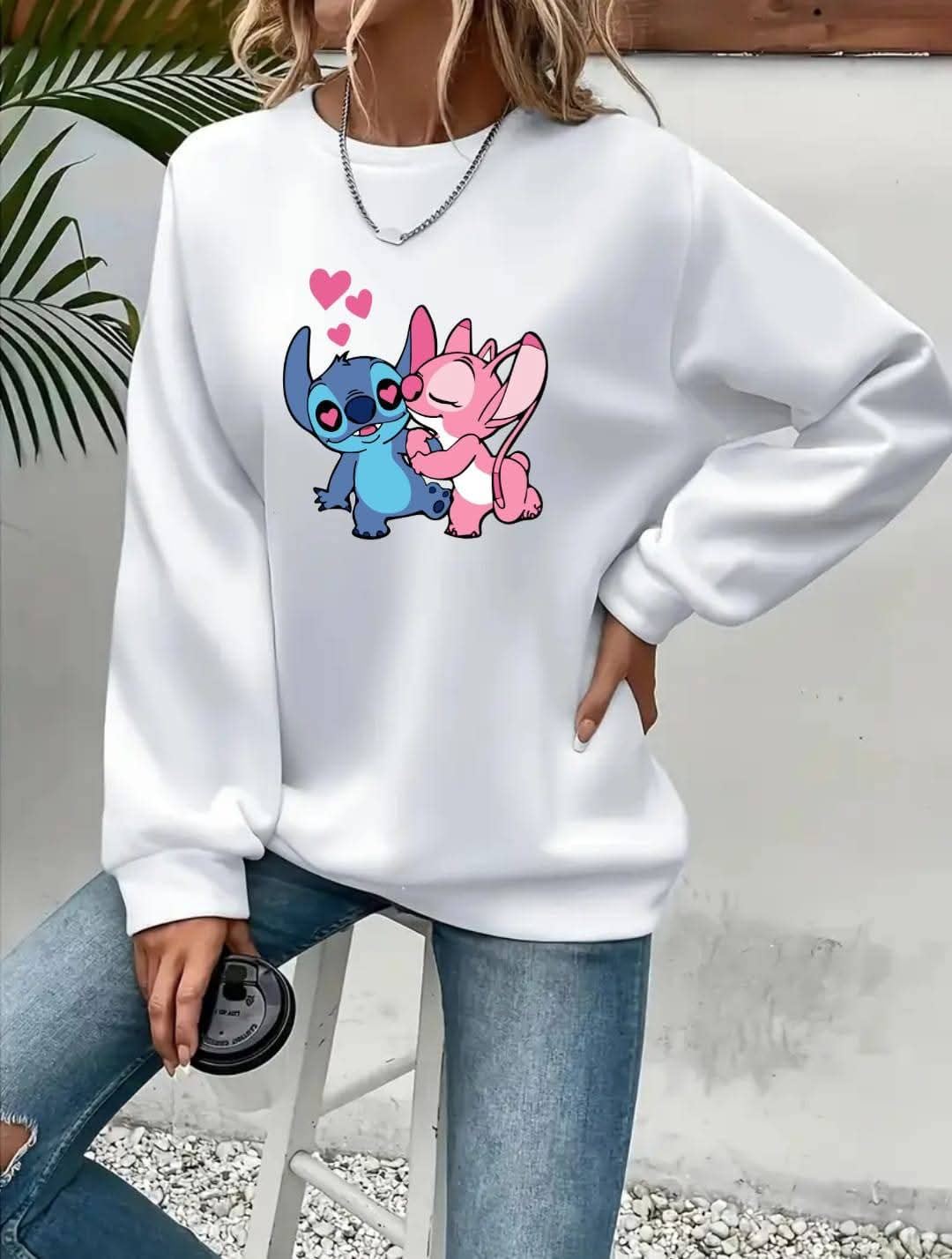 Sudadera Stich para mujer - Imagen 3