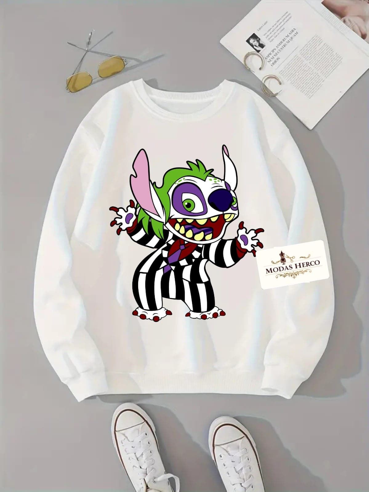 Sudadera Stitch Halloween - Imagen 1