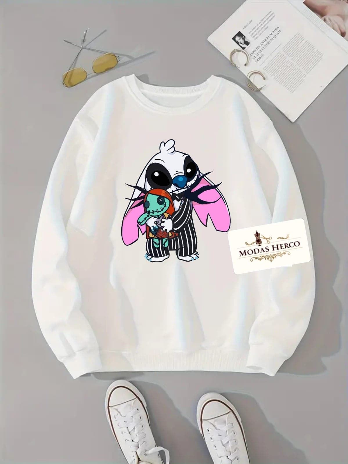 Sudadera Stitch Halloween - Imagen 1