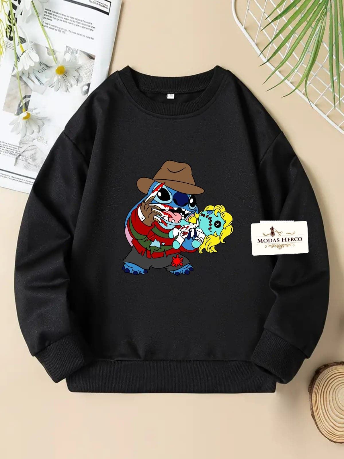 Sudadera Stitch Halloween - Imagen 1