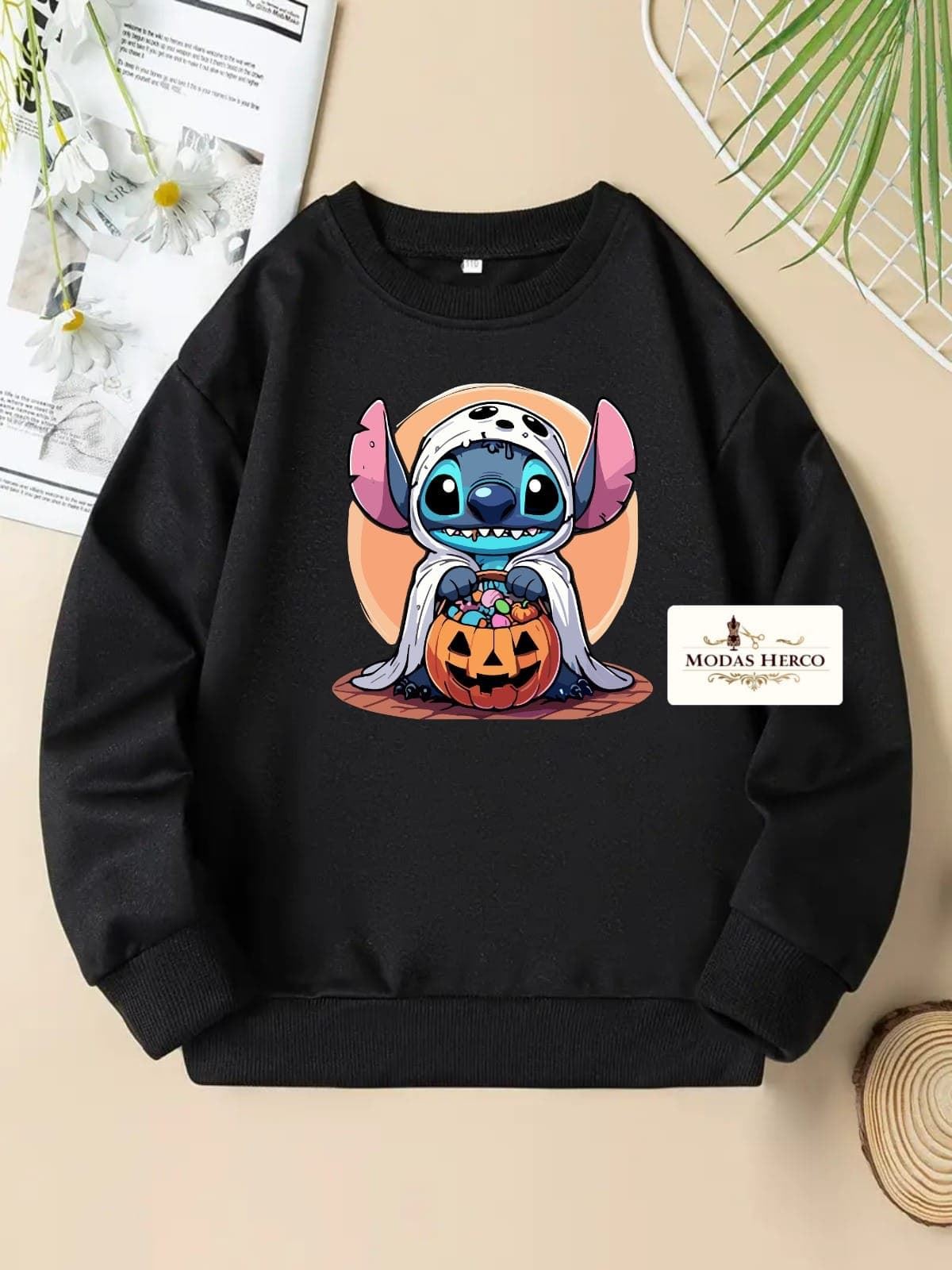 Sudadera Stitch Halloween - Imagen 1