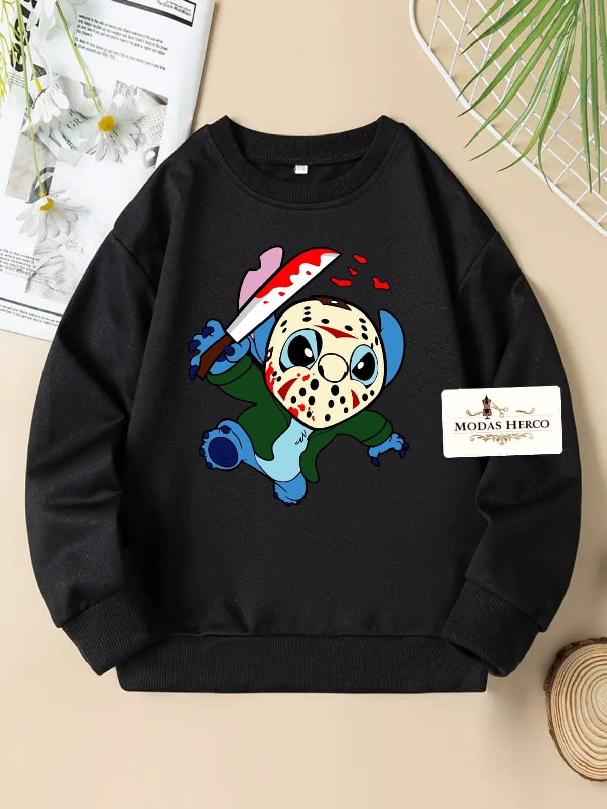 Sudadera Stitch Halloween - Imagen 1