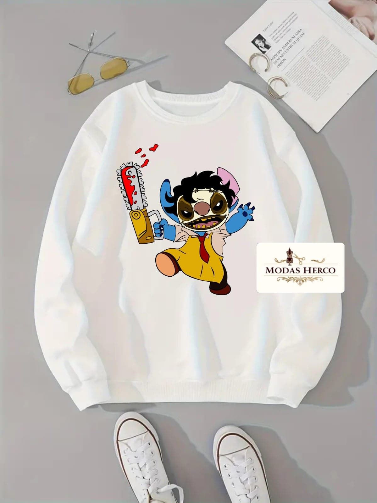 Sudadera Stitch Halloween - Imagen 1