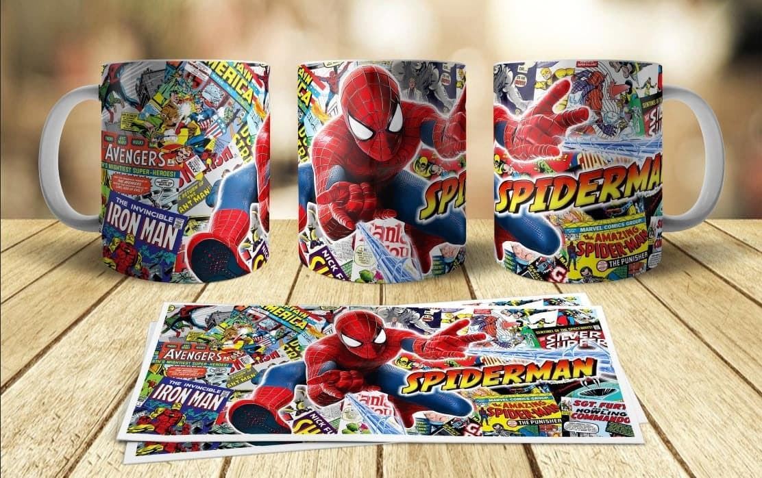 Tazas desayuno marvel - Imagen 1