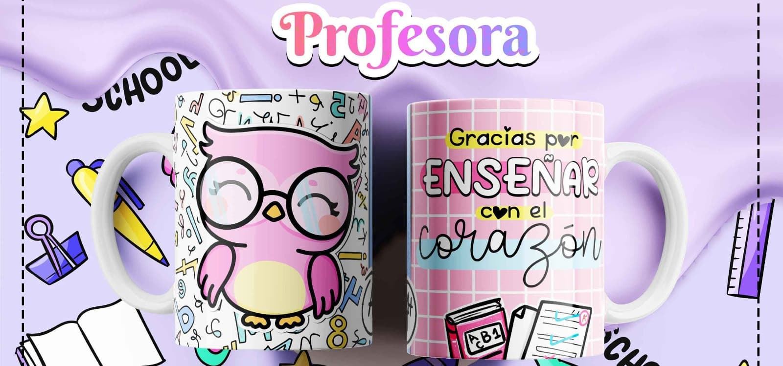 Tazas desayuno oficios - Imagen 1