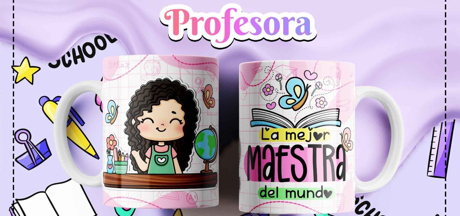 Tazas desayuno oficios - Imagen 2