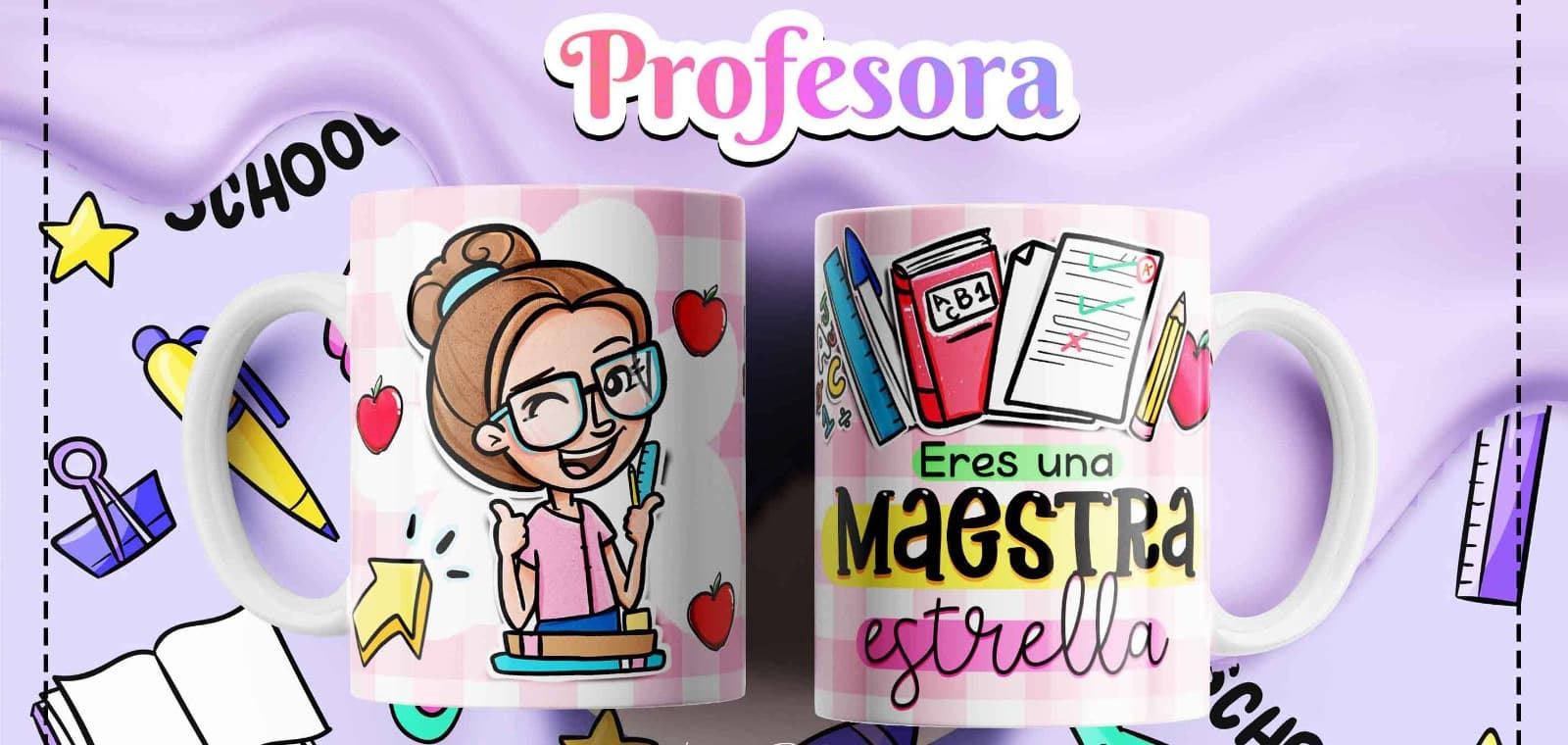 Tazas desayuno oficios - Imagen 3