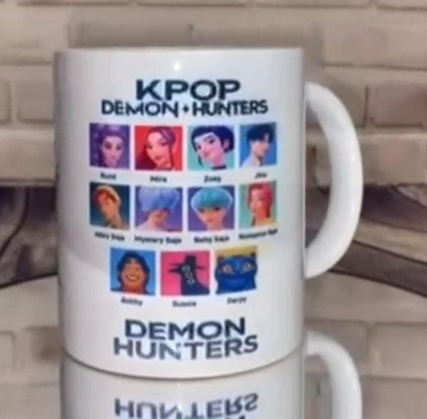 Tazas k pop huntrax - Imagen 1