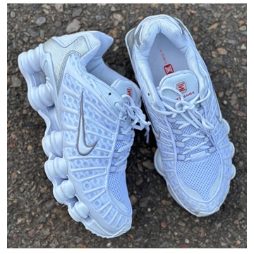 Zapatilla Nike shox blanca - Imagen 1