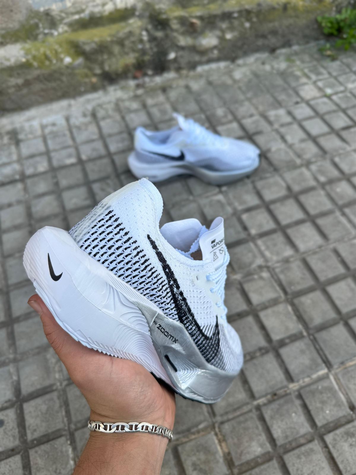 Zapatilla Nike w zoomx vaporfly zebra - Imagen 3