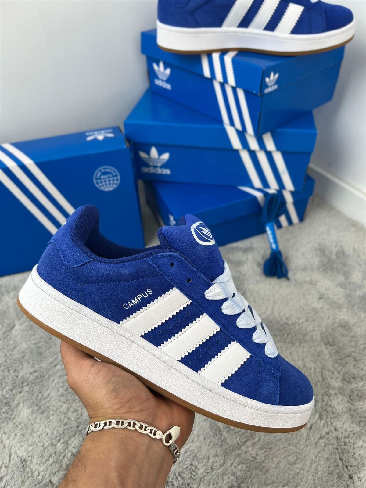 Zapatillas Adidas campus Azul - Imagen 1