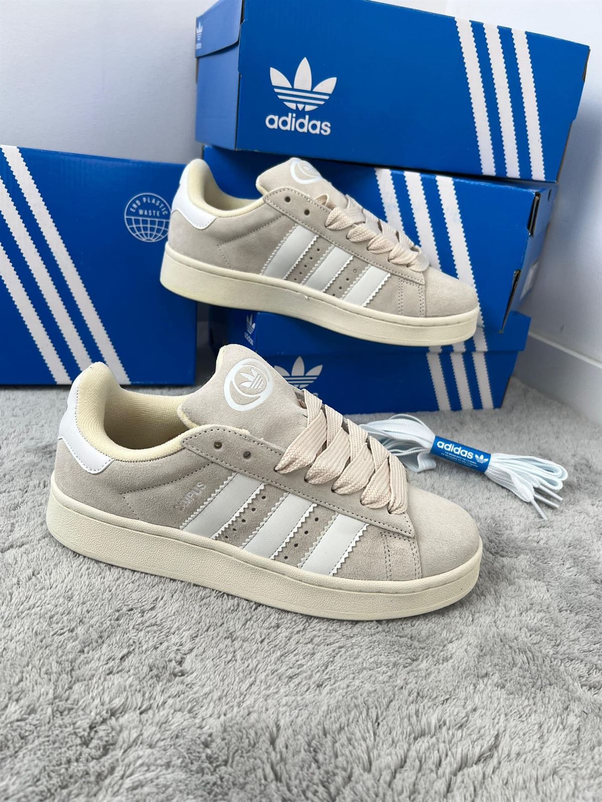 Zapatillas Adidas campus Gris - Imagen 1