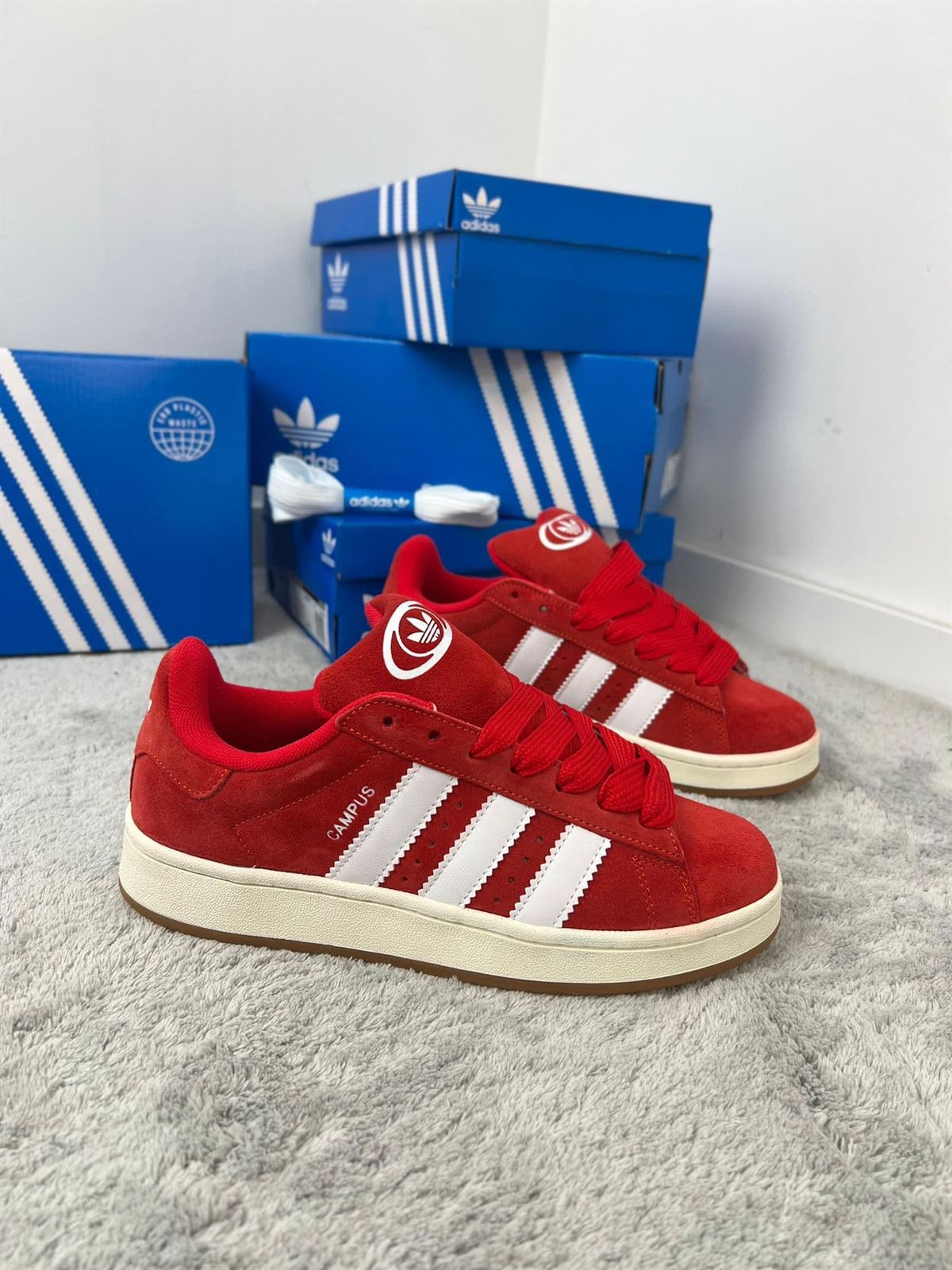 Zapatillas Adidas campus Rojo - Imagen 1