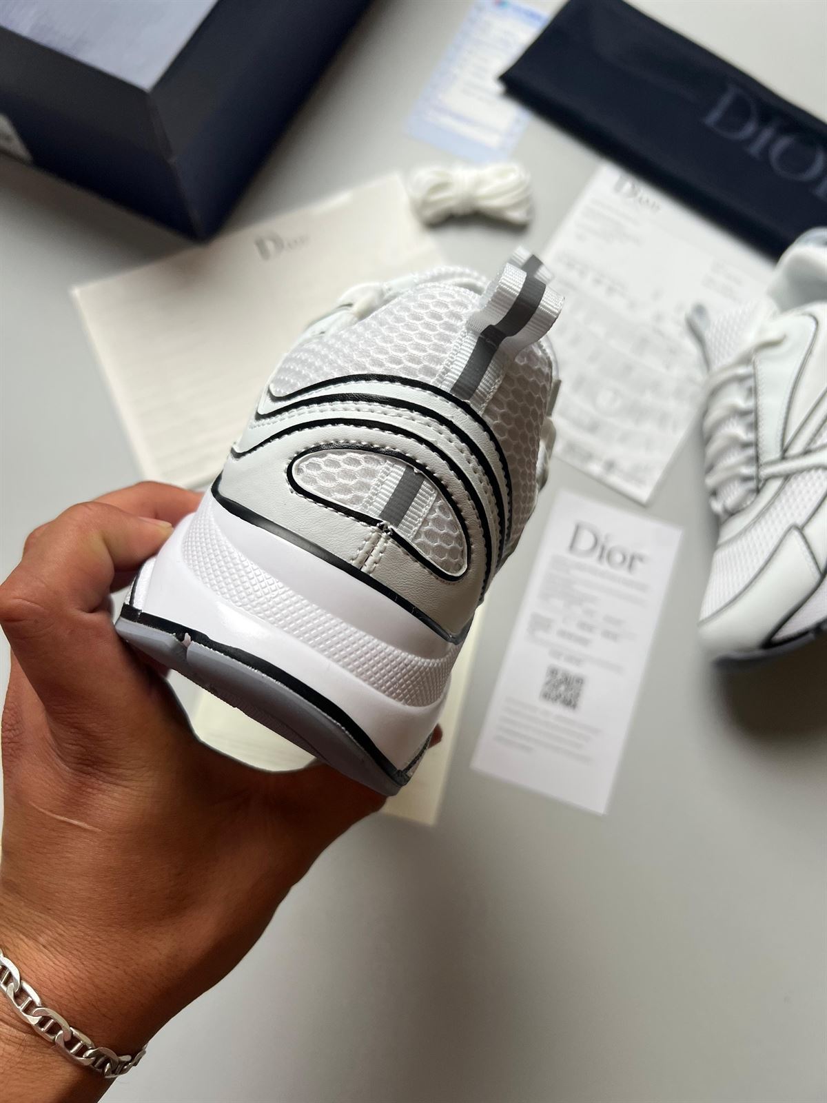 Zapatillas DIOR B22 DRAW blanca - Imagen 6