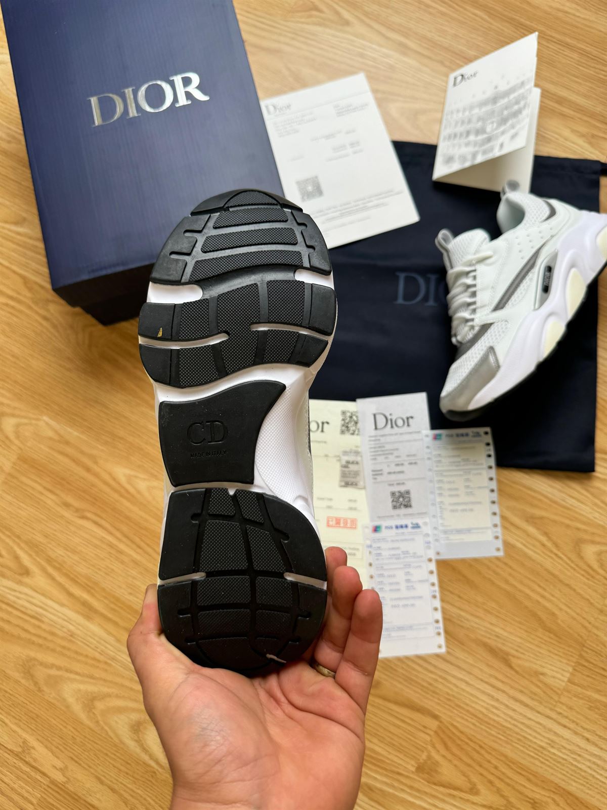 Zapatillas Dior b22 high quality - Imagen 3