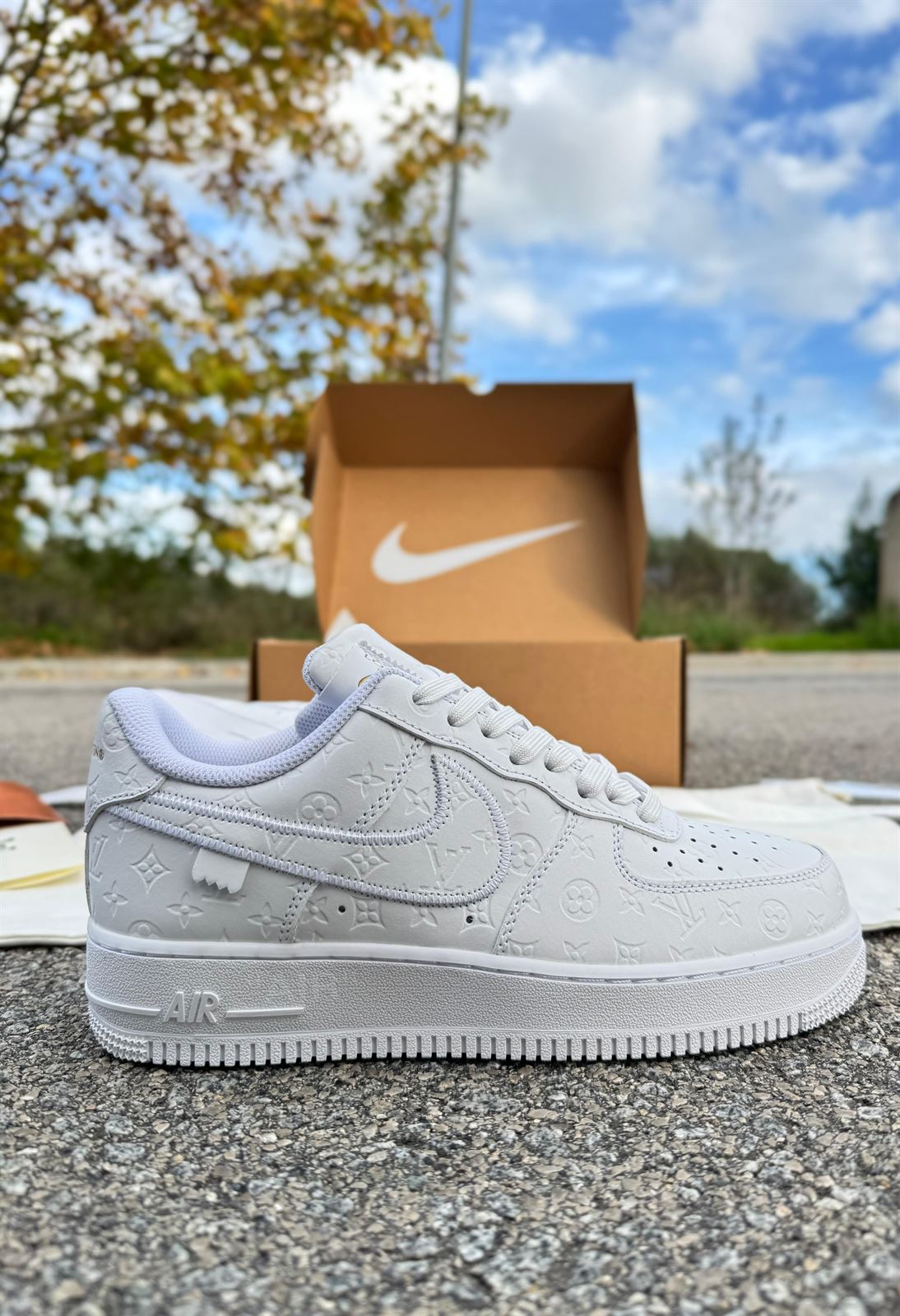 Zapatillas Force LV blanca - Imagen 1