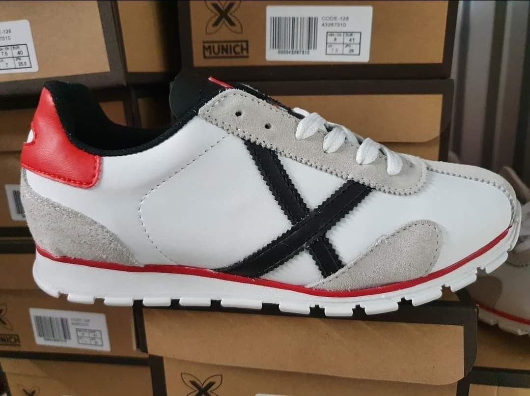 Zapatillas Munich Massana 443 blanca - Imagen 1