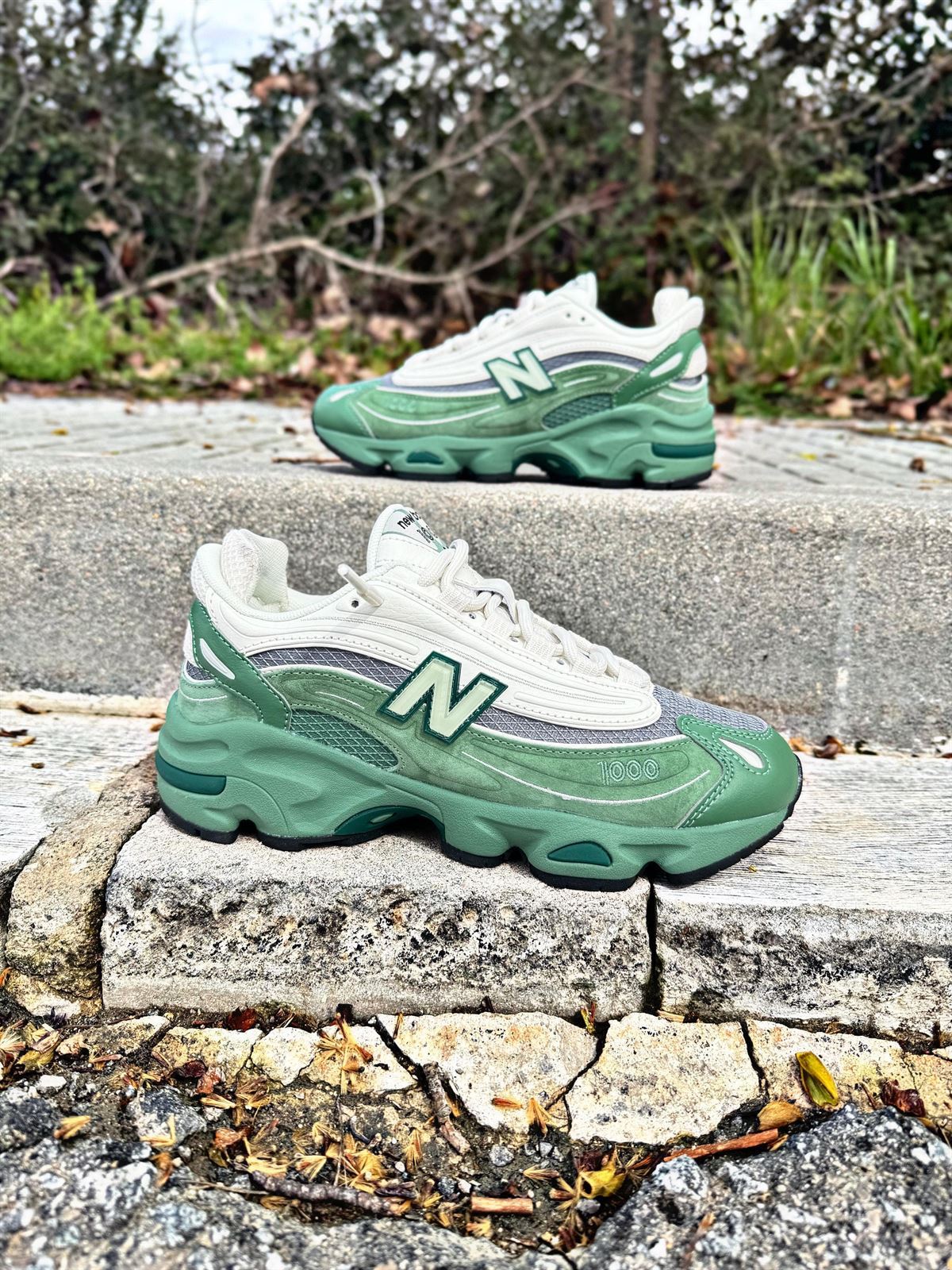 Zapatillas new balance 1000 verde - Imagen 1