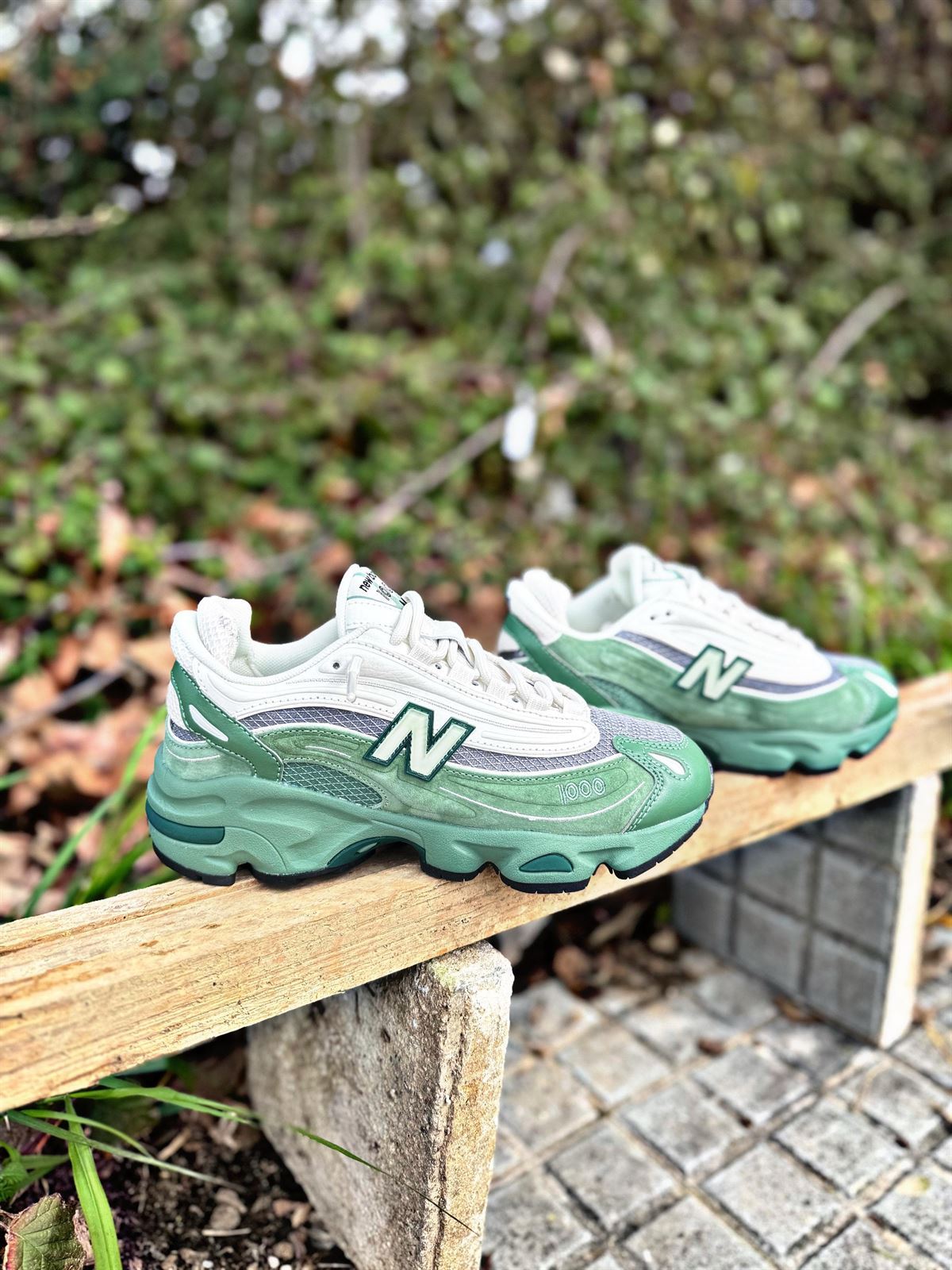 Zapatillas new balance 1000 verde - Imagen 6