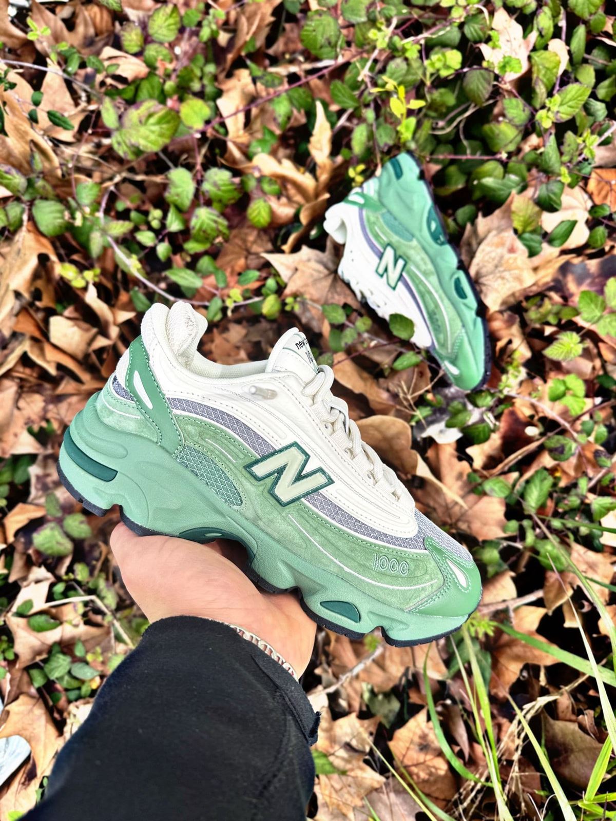 Zapatillas new balance 1000 verde - Imagen 7