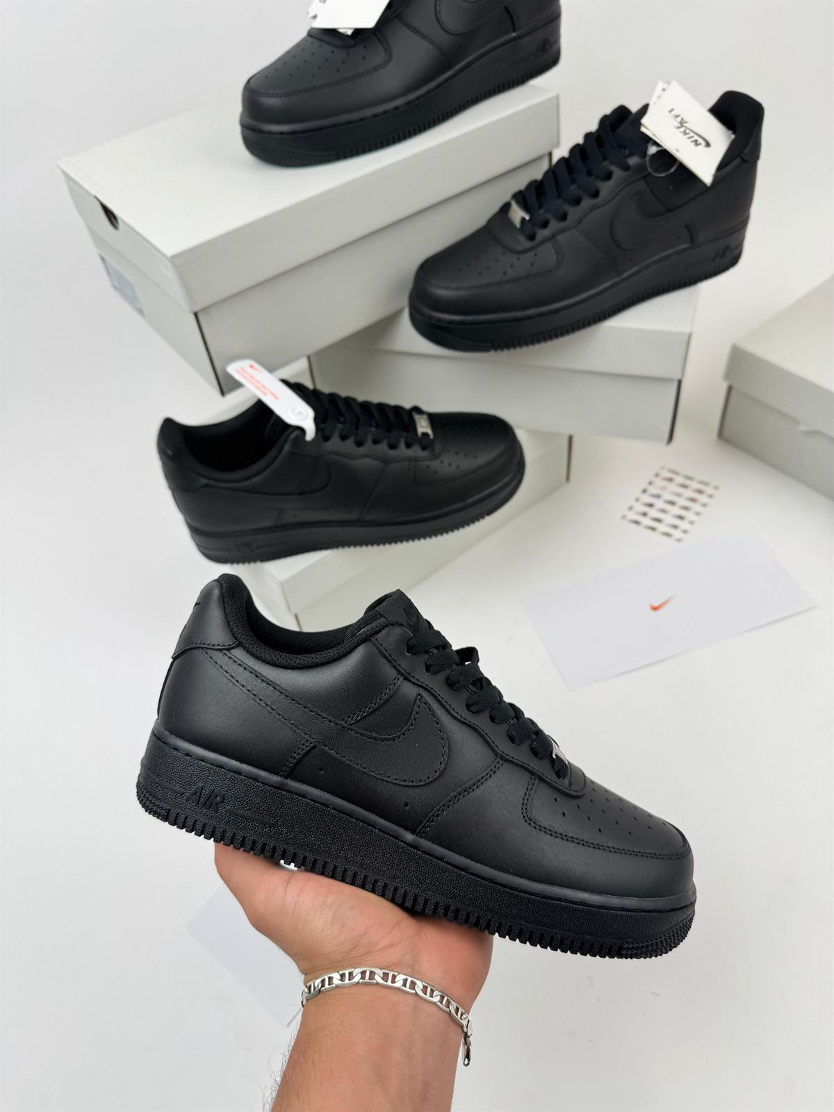 Zapatillas NIKE force Af1 negro - Imagen 1