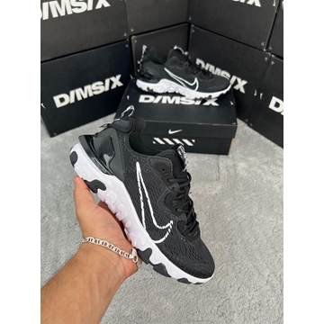 Zapatillas Nike react black/white - Imagen 2