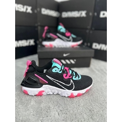 Zapatillas Nike react blanca/Pink mujer - Imagen 1