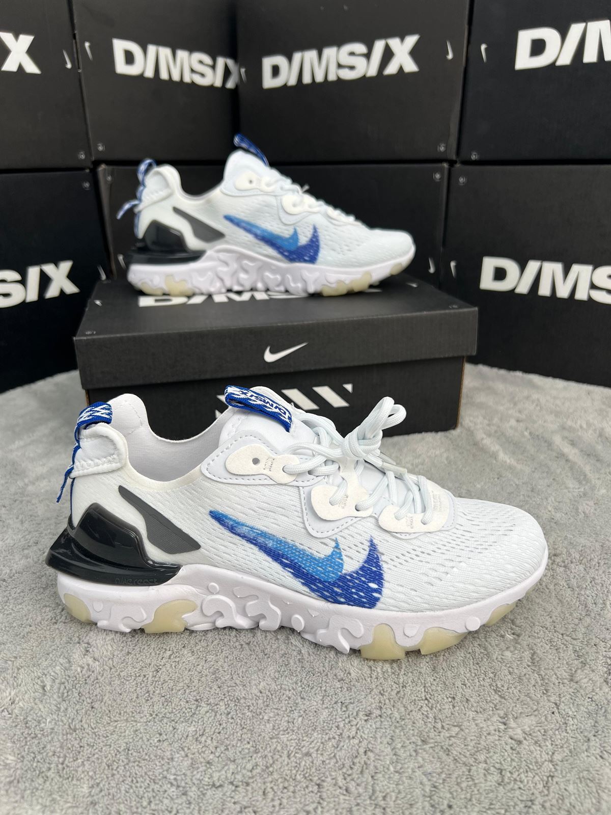 Zapatillas Nike react White/blue - Imagen 1