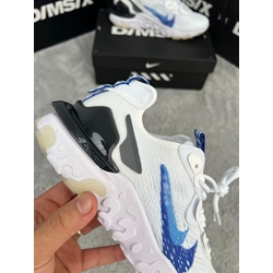 Zapatillas Nike react White/blue - Imagen 2