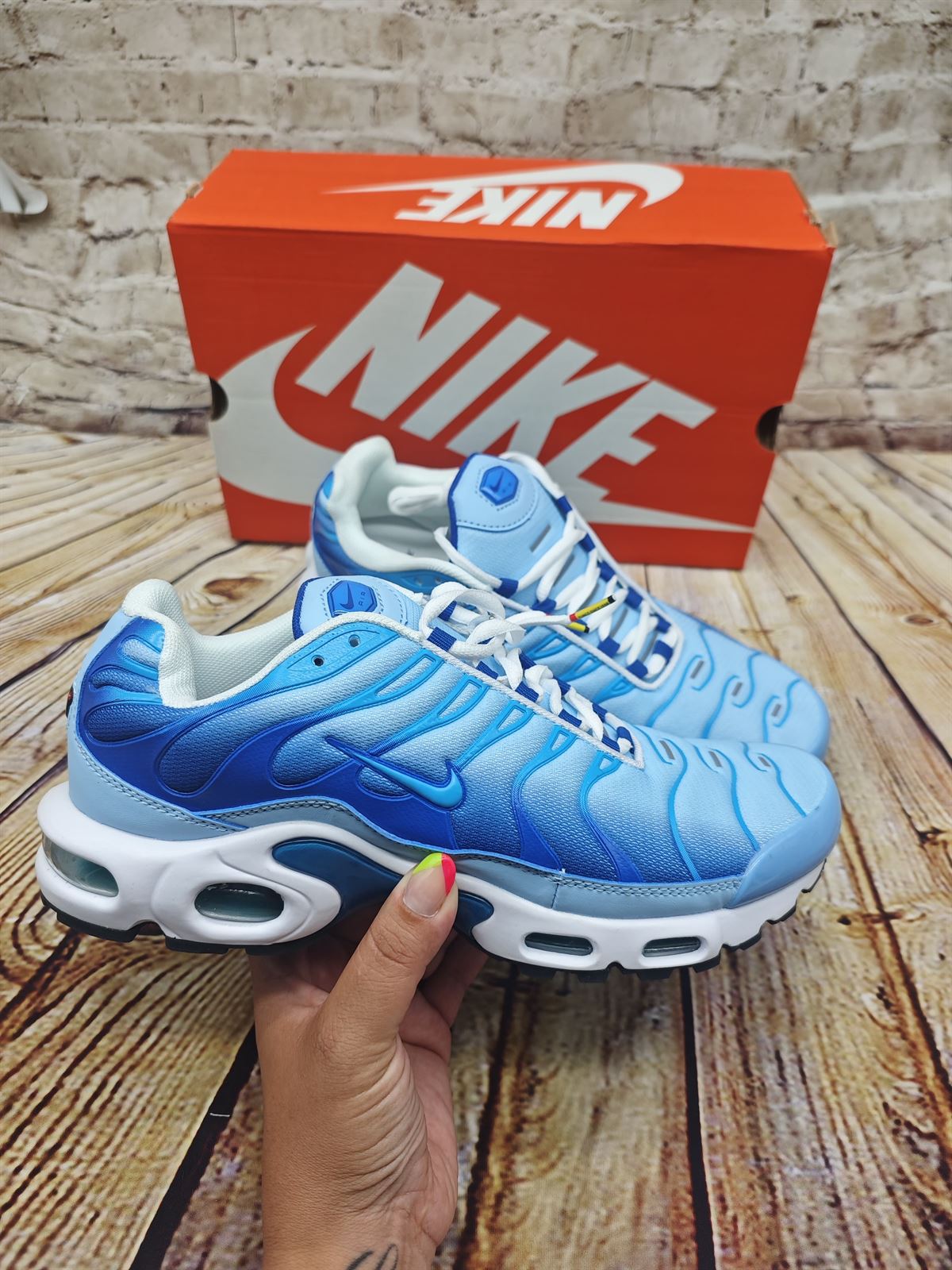 Zapatillas Nike Tn azul - Imagen 2